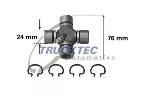 Gelenk, Längswelle